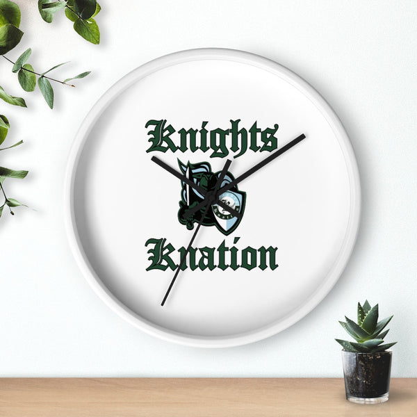 Knights Knation Wall Clock- Knights Knation Logo