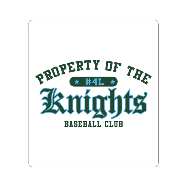 Knights Knation Kiss-Cut Stickers- Property of Logo