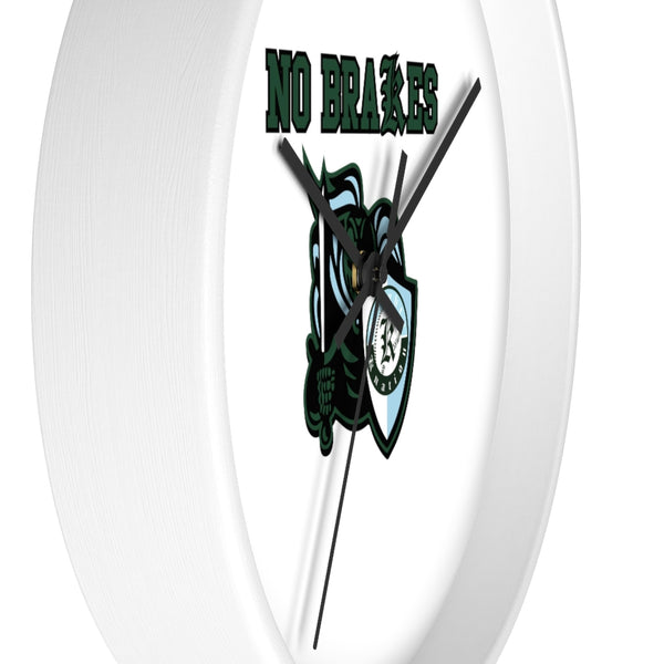 Knights Knation Wall Clock- No Brakes Logo