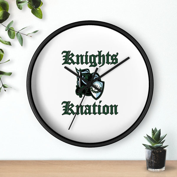 Knights Knation Wall Clock- Knights Knation Logo