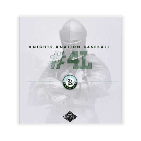 Knights Knation Sticker- #4L Knights 4 Life